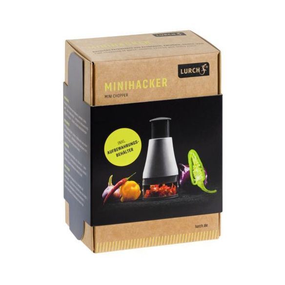 Lurch Minihacker steingrau/weiß || Stilleben